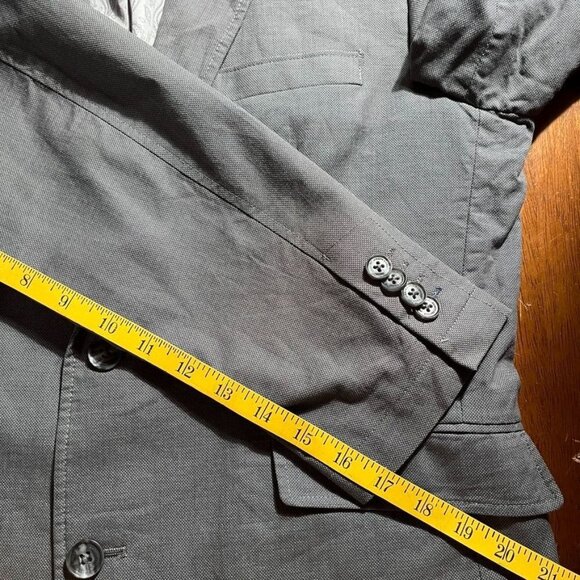 Joseph Abboud Cotton Blazer Mens‎ M Double Vent 2 Button Casual Preppy Academia - Picture 14 of 14